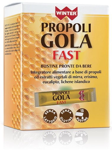WINTER PROPOLI GOLA FAST 15 BUSTINE - Farmaunclick.it