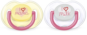 SUCCHIETTO LOVE 0-6 MESI FEMMINA 2 PEZZI - Farmaunclick.it