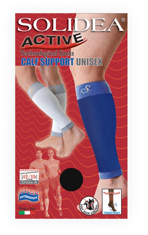 CALF SUPPORT GAMBALE NERO L - Farmaunclick.it