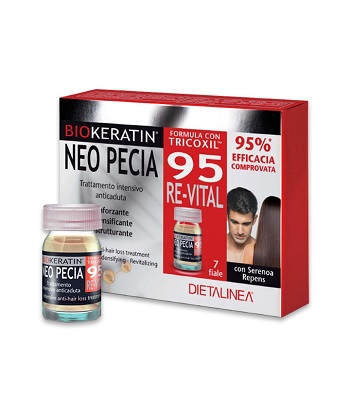 BIOKERATIN NEO PECIA 95 RE-VITAL TRATTAMENTO INTENSIVO ANTICADUTA 7 FIALE DA 3 ML - Farmaunclick.it
