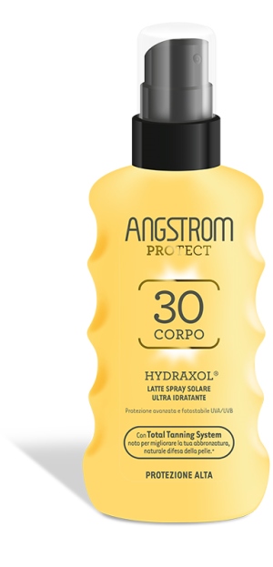 ANGSTROM PROTECT HYDRAXOL LATTE SPRAY SOLARE PROTEZIONE 30 175 ML - Farmaunclick.it