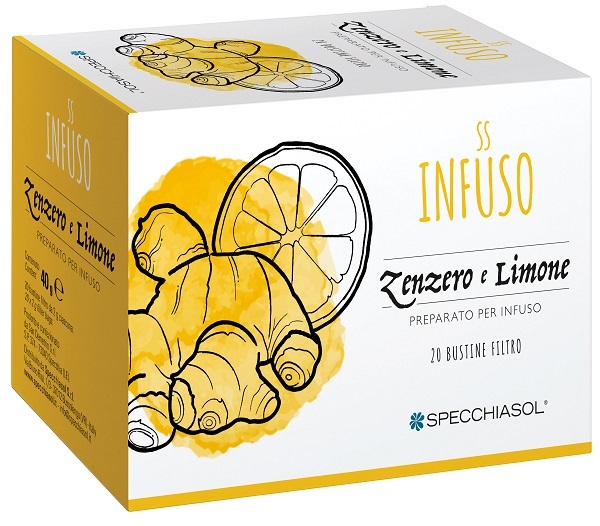 INFUSO TISANA ZENZERO + LIMONE 20 FILTRI - Farmaunclick.it