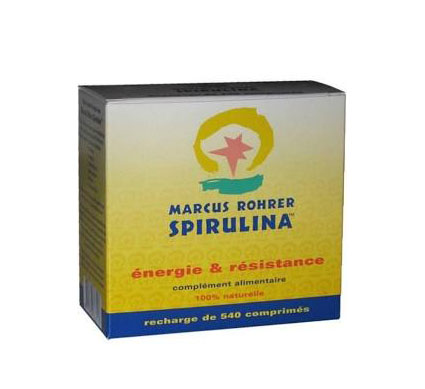 SPIRULINA MARCUS ROHRER 540 COMPRESSE - Farmaunclick.it