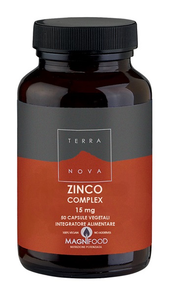 TERRANOVA COMPLESSO DI ZINCO 15 MG 50 CAPSULE - Farmaunclick.it