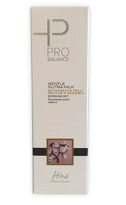 HINO NATURAL SKINCARE PRO BALANCE GENTLE NUTRA MILK DETERGENTE PELLI SECCHE E SENSIBILI 200 ML - Farmaunclick.it