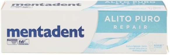 MENTADENT MAXIMUM PROTECTION ALITO PURO DENTIFRICIO 75 ML - Farmaunclick.it