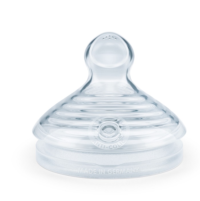 NUK TETTARELLA NATURAL SENSE SILICONE 6-18 MESI MISURA MEDIA 2 PEZZI - Farmaunclick.it