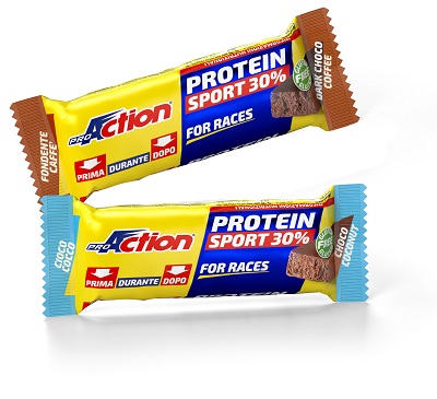 PROACTION PROTEIN SPORT 30% CIOCCOLATO AL LATTE COCCO - Farmaunclick.it