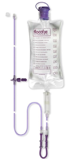 FLOCARE SACCA CON DEFLUSSORE DA 2,0 L POMPA INFINITY - Farmaunclick.it