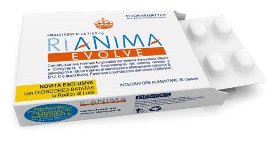 RIANIMA EVOLVE 30 CAPSULE - Farmaunclick.it