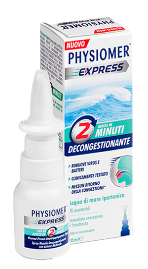SPRAY NASALE PHYSIOMER EXPRESS SPRAY 20 ML - Farmaunclick.it