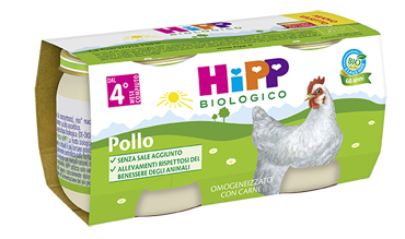HIPP BIO HIPP BIO OMOGENEIZZATO POLLO 2X80 G - Farmaunclick.it