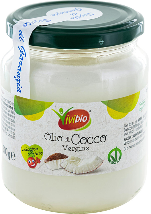 OLIO DI COCCO VERGINE VIVIBIO 300 ML - Farmaunclick.it