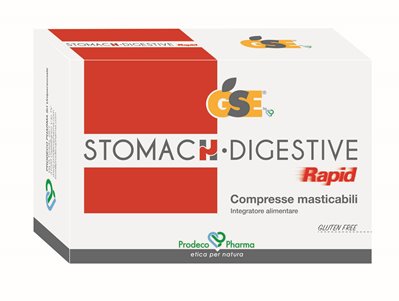 GSE STOMACH DIGESTIVE RAPID 24 COMPRESSE MASTICABILI - Farmaunclick.it