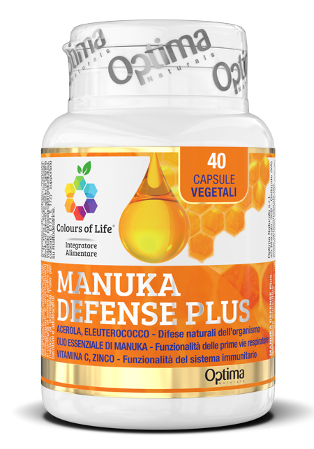 COLOURS OF LIFE MANUKA DEFENSE PLUS 40 CAPSULE VEGETALI 495 MG - Farmaunclick.it