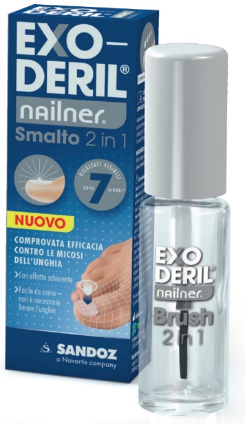 EXODERIL NAILNER TRATTA & COLORA KIT EXODERIL NAILNER SMALTO 2 IN 1 E NAILNER SMALTO PER UNGHIE TRASPIRANTE - Farmaunclick.it