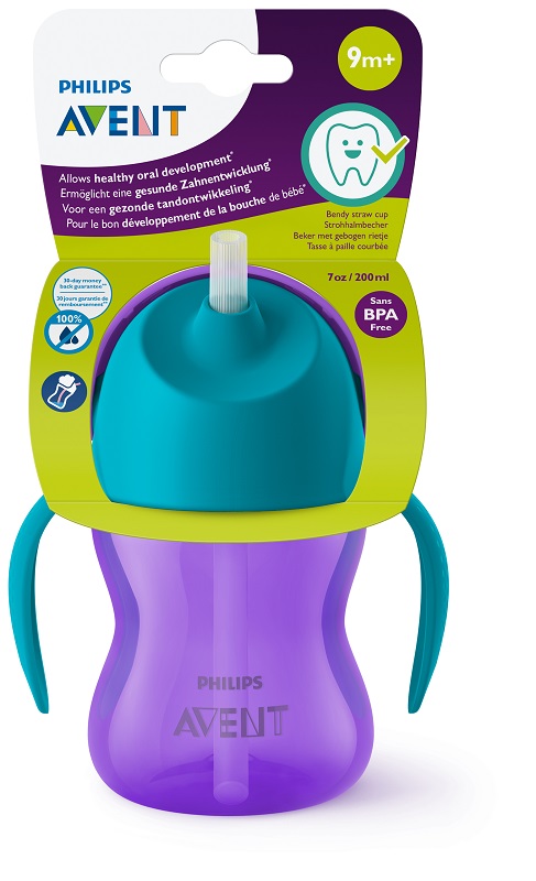 PHILIPS TAZZA COLORATA CON CANNUCCIA FEMMINA 200 ML - Farmaunclick.it