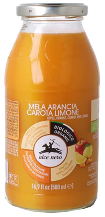 SUCCO 100% MELA ARANCIA CAROTA LIMONE 500 ML - Farmaunclick.it