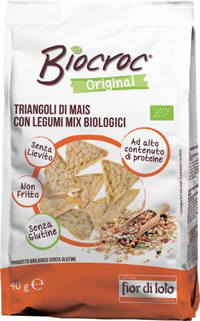 BIOCROC TRIANGOLI DI LEGUMI 40 G - Farmaunclick.it