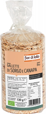 GALLETTE SORGO E CANAPA 120 G - Farmaunclick.it