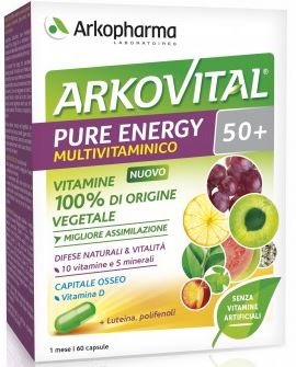 ARKOVITAL PURE ENERGY 50+ 60 CAPSULE - Farmaunclick.it