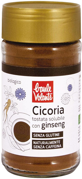 BAULE VOLANTE CICORIA TOSTATA SOLUBILE CON GINSENG 100 G - Farmaunclick.it