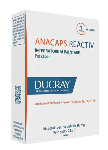 ANACAPS REACTIV DUCRAY 30 CAPSULE 2017 - Farmaunclick.it