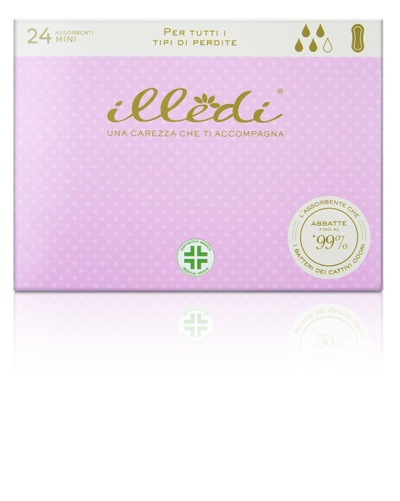 ILLEDI ASSORBENTI MINI IN TESSUTO NON TESSUTO PER INCONTINENZA 230 MM 24 PEZZI - Farmaunclick.it