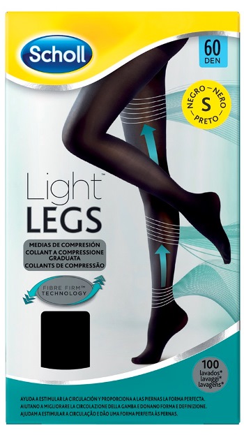 SCHOLL LIGHTLEGS 60 DENARI TAGLIA S COLORE NERO 1 PAIO - Farmaunclick.it