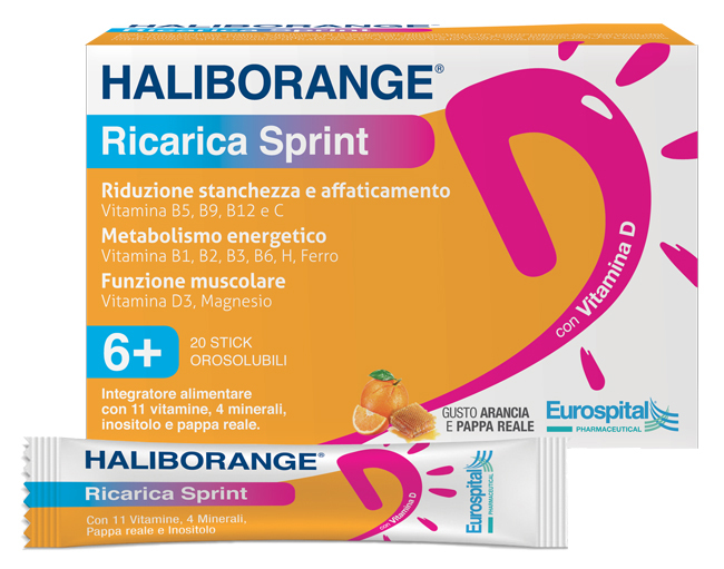 HALIBORANGE RICARICA SPRINT 20 STICK PACK 2 G - Farmaunclick.it