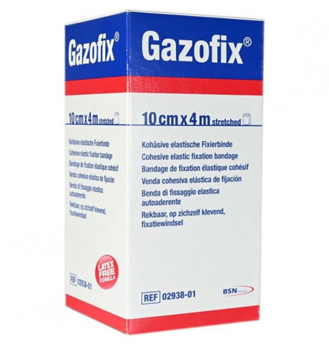BENDA ELASTICA AUTOADESIVA GAZOFIX 10X400 CM - Farmaunclick.it