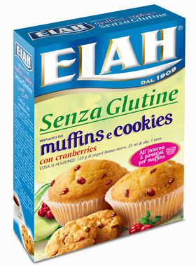 ELAH PREPARATO PER MUFFIN E COOKIES CON CRANBERRIES 190 G - Farmaunclick.it