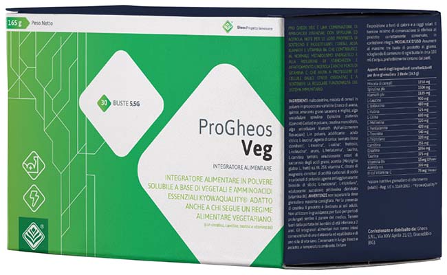 PRO GHEOS VEG 30 BUSTINE DA 5,5 G - Farmaunclick.it