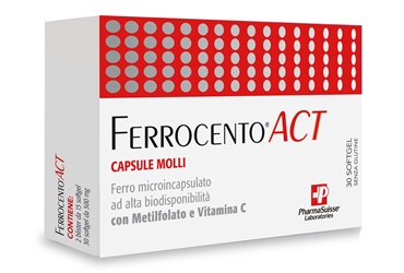 FERROCENTO ACT 30 CAPSULE MOLLI - Farmaunclick.it