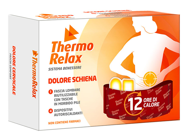 THERMORELAX FASCIA LOMBARE + 4 DISPOSITIVI - Farmaunclick.it
