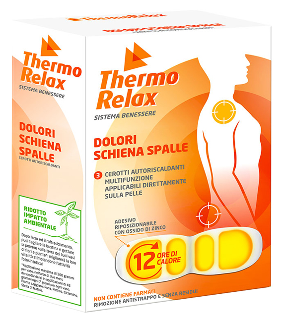 THERMORELAX CEROTTO MULTIFUNZIONE IN ASTUCCIO 3 PEZZI - Farmaunclick.it