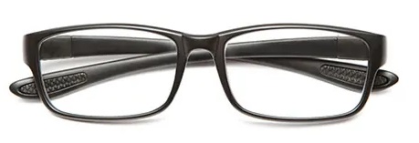 OCCHIALE DA LETTURA PREMONTATO SILVER AUSTIN NERO +2,50 - Farmaunclick.it