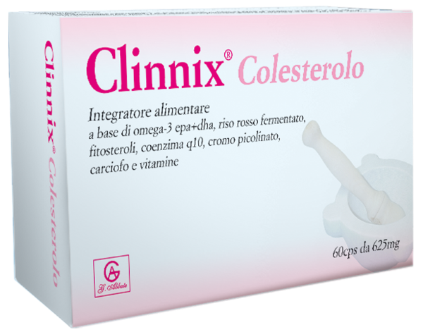 CLINNIX COLESTEROLO 60 CAPSULE 625 MG - Farmaunclick.it