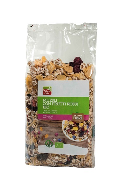 MUESLI FRUTTI ROSSI BIO 375 G - Farmaunclick.it