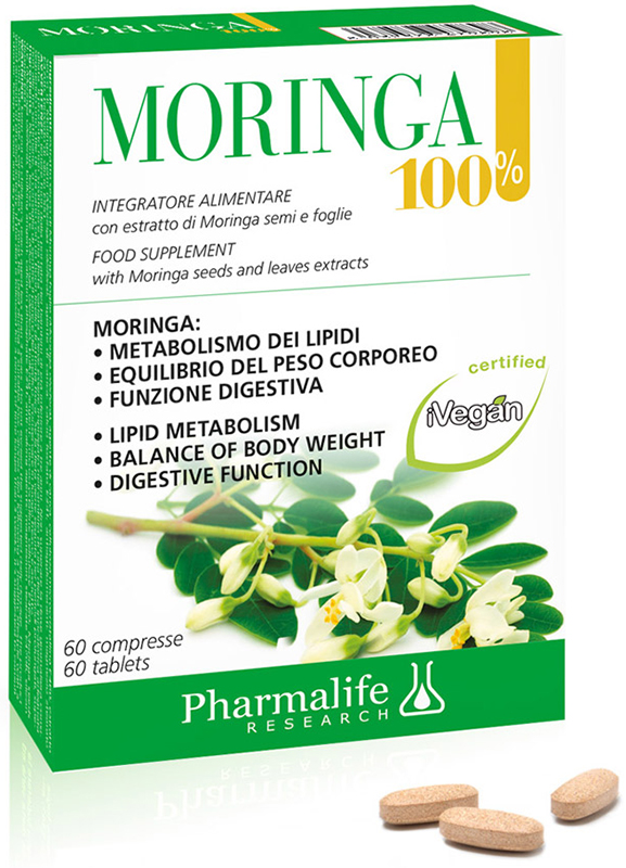 MORINGA 100% 60 COMPRESSE - Farmaunclick.it