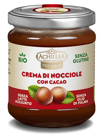ACHILLEA CREMA DI NOCCIOLE CON CACAO 180 G - Farmaunclick.it