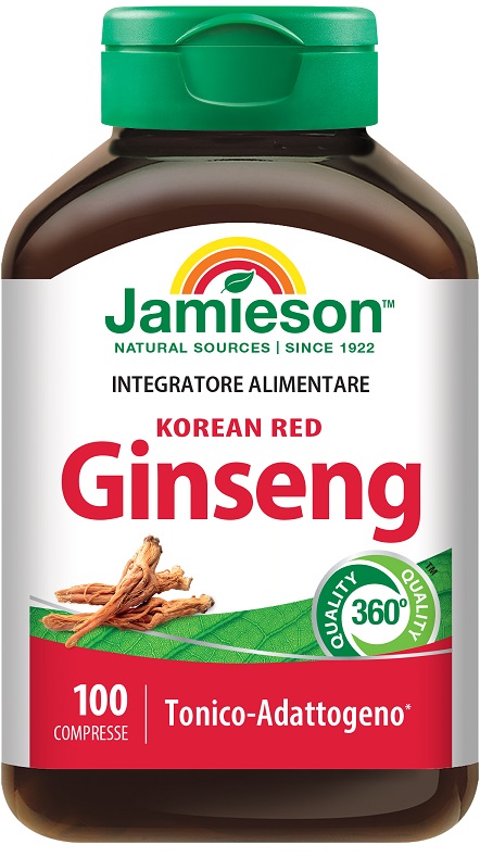 JAMIESON KOREAN GINSENG 100 COMPRESSE - Farmaunclick.it