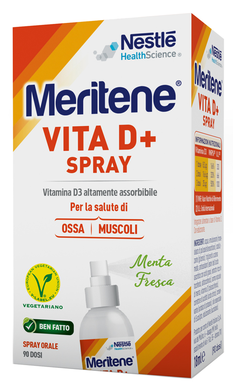 MERITENE VITA D+ SPRAY 18 ML - Farmaunclick.it