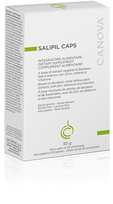 CANOVA SALIPIL CAPS 30 COMPRESSE NUOVA CONFEZIONE - Farmaunclick.it