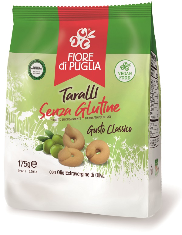 FIORE DI PUGLIA TARALLI GUSTO CLASSICO 175 G - Farmaunclick.it