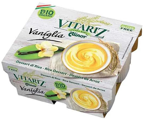 VITARIZ DESSERT DI RISO ALLA VANIGLIA BIO 4 X 100 G - Farmaunclick.it
