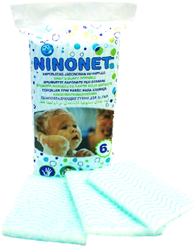 NINONET SPUGNETTA SAPONATA PER BIMBI 6 PEZZI - Farmaunclick.it