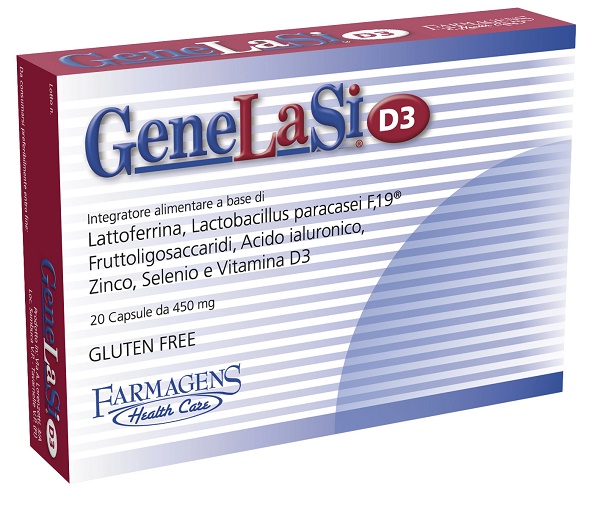 GENELASI D3 20 CAPSULE 450 MG - Farmaunclick.it