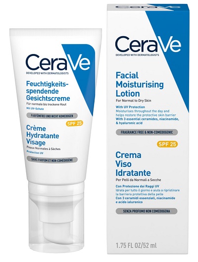 CERAVE CREMA VISO IDRATANTE SPF25 52 ML - Farmaunclick.it