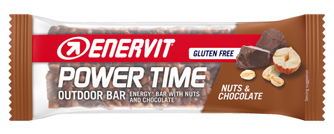 ENERVIT POWER TIME BARRETTA SENZA GLUTINE AL CIOCCOLATO 1 PEZZO - Farmaunclick.it